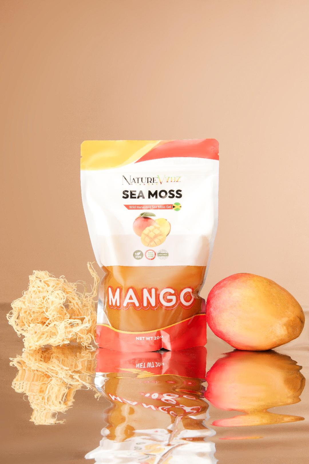 Mango Sea Moss 20oz | Naturevybz